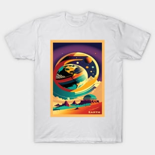 Earth, Space poster T-Shirt